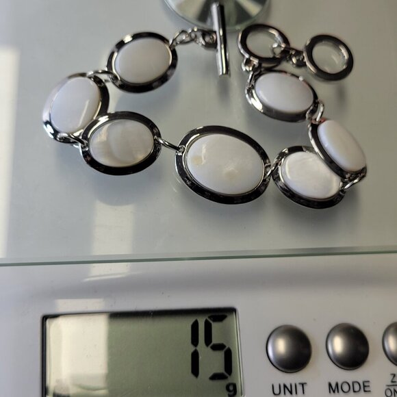 White Bracelet Link Chain - Picture 4 of 4